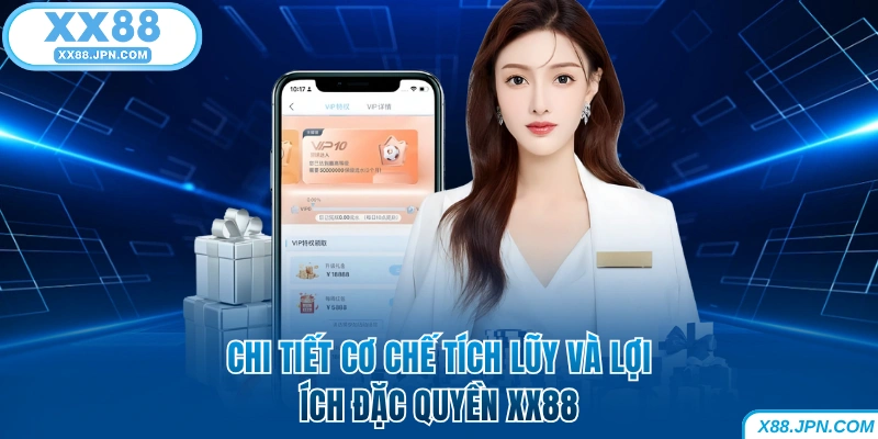 Lợi Ích Đặc Quyền XX88 Cùng Bạn Chinh Phục Thưởng Đỉnh Cao 6 Chi tiết cơ chế tích lũy và lợi ích đặc quyền XX88